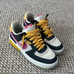 Size 10 Women’s Multi-Color Nike Airforce sneaker